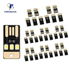 Book Light 40 Pack Mini LED USB Night Lamp 5V 0.2W for Laptop/Power
