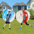 2 Pack Inflatable Bumper Balls for Adults (4Ft/1.2M) Giant Sumo Balls Body Bumpe