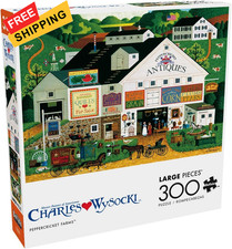 Buffalo Games Peppercricket Farms - Charles Wysocki - 300 Oversized Piece...