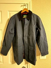 NWOT Men's Orvis Classic Barn Coat Jacket Navy Medium