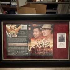 James &ldquo;Radio&rdquo; Kennedy Harold Jones Signed Radio DVD Framed T.L. Hanna