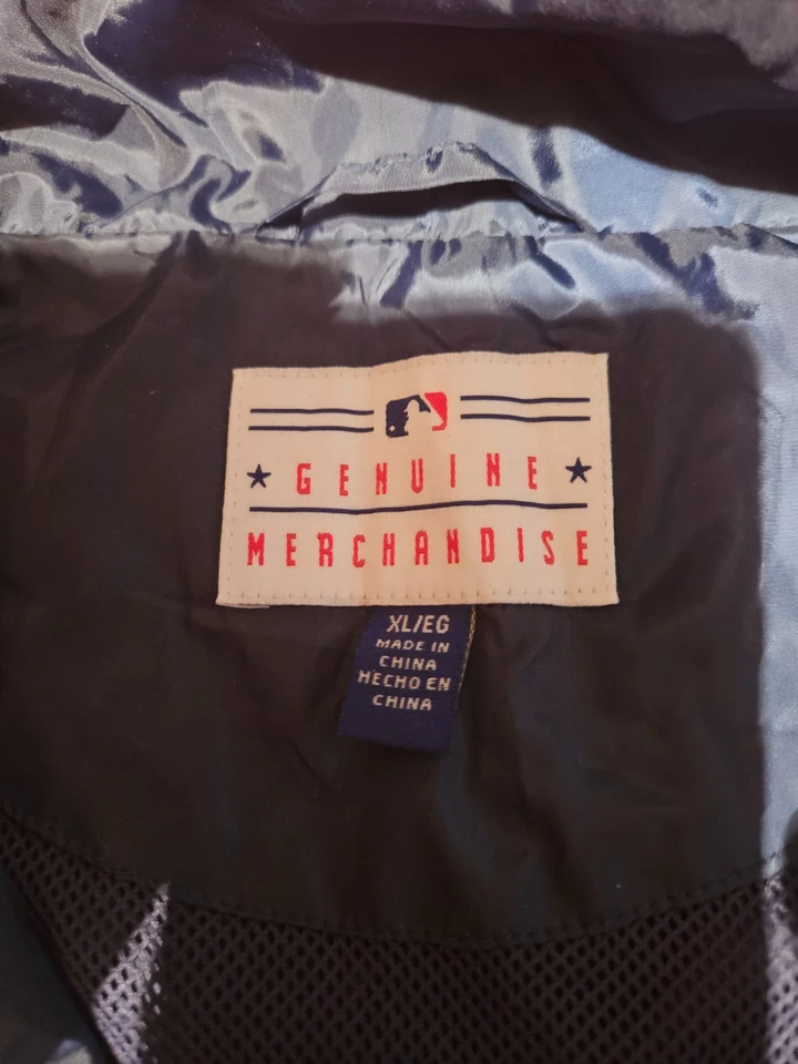  Detroit Tigers MLB Genuine Merchandise 1/4 Zip Windbreaker Jacket Size XL - Image 4 of 4