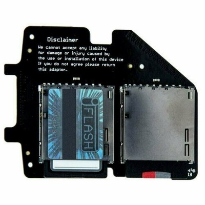 iFlash Dual SD Adapter iPod 5G 6G 7G Video Classic 1x / 2x SD/SDHC