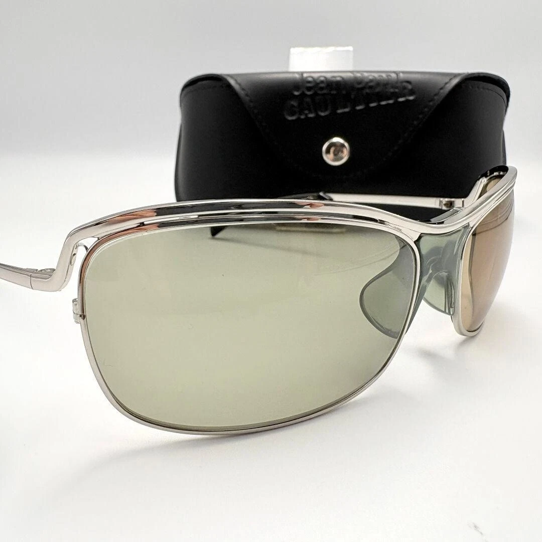 Jean Paul Gaultier Silver with Vintage Sunglasses for Men for sale