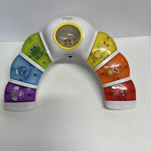 Baby Einstein Glow & Discover Light Bar Activity Station, English French Spanish