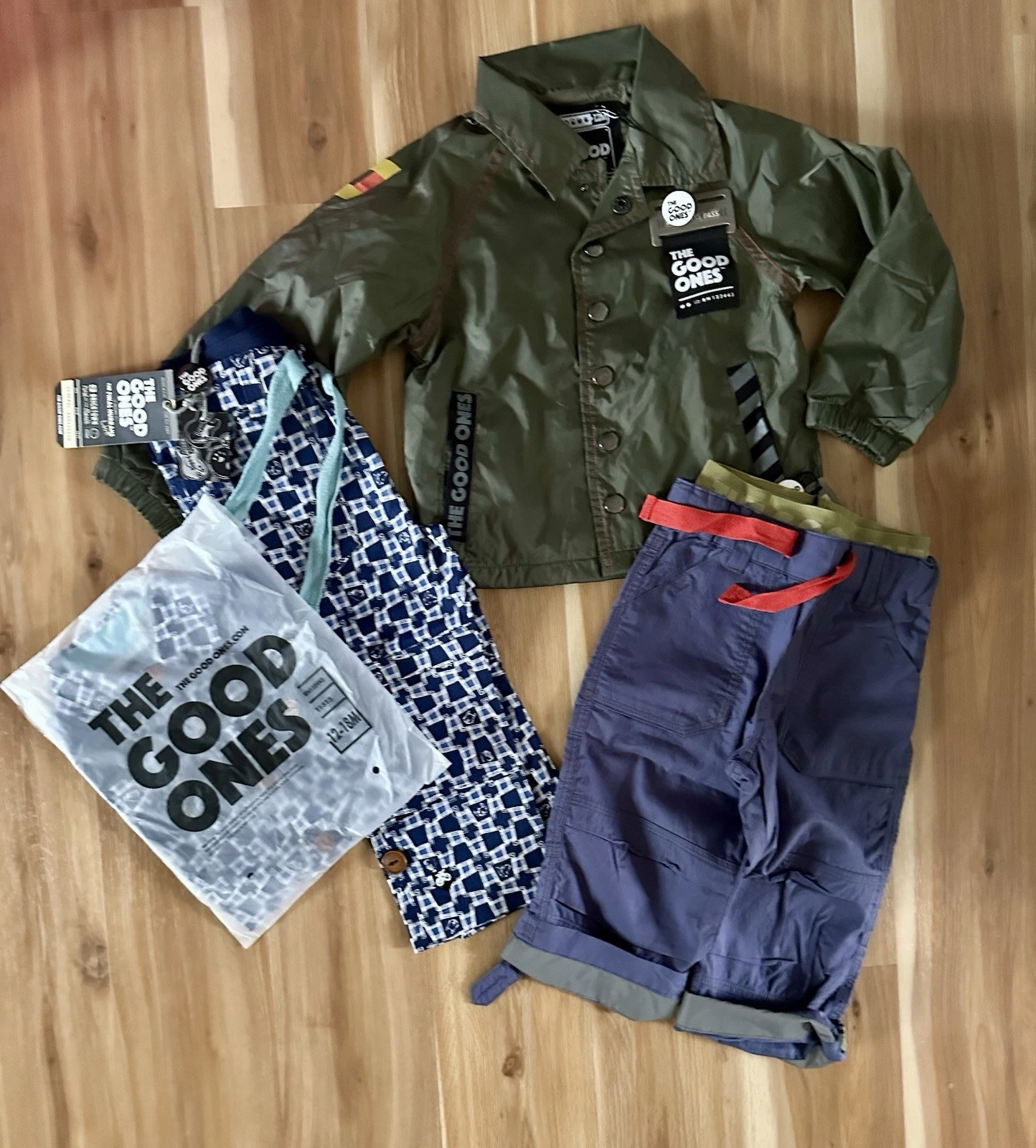 Boys 12-18 Month Clothes Baby Toddler Lot Of 4 NEW! The Good Ones Clothing TGO