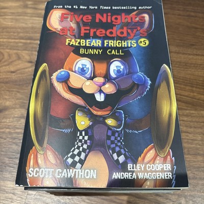 Five Nights at Freddy's Fazbear Frights Collection Scott Cawthon Books 1-5 Set