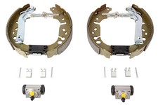 Bremsbackensatz Hinterachse für OPEL ADAM CORSA D E Kasten/Schrägheck