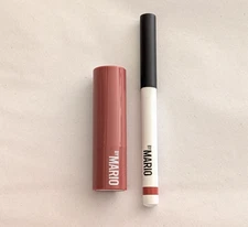 MAKEUP BY MARIO MoistureGlow Plumping Lip Serum & Ultra Suede Sculpting Pencil
