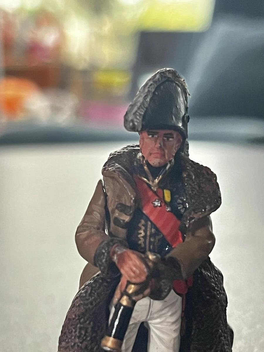 Lot De 10 Soldats De Plomb Hachette - Infanterie Empire, Tirailleurs - 1/32 (60mm)