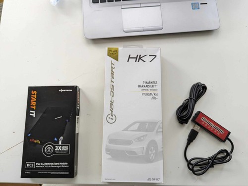 NEW KIT Firstech FT-DC3-LC Module + ADS THR HK7 Remote Start + Omegalink Loader