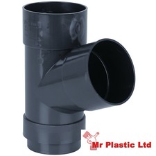 Brett Martin 115mm Deep Gutter Fittings & 68mm Pipe Fittings in Anthracite Grey