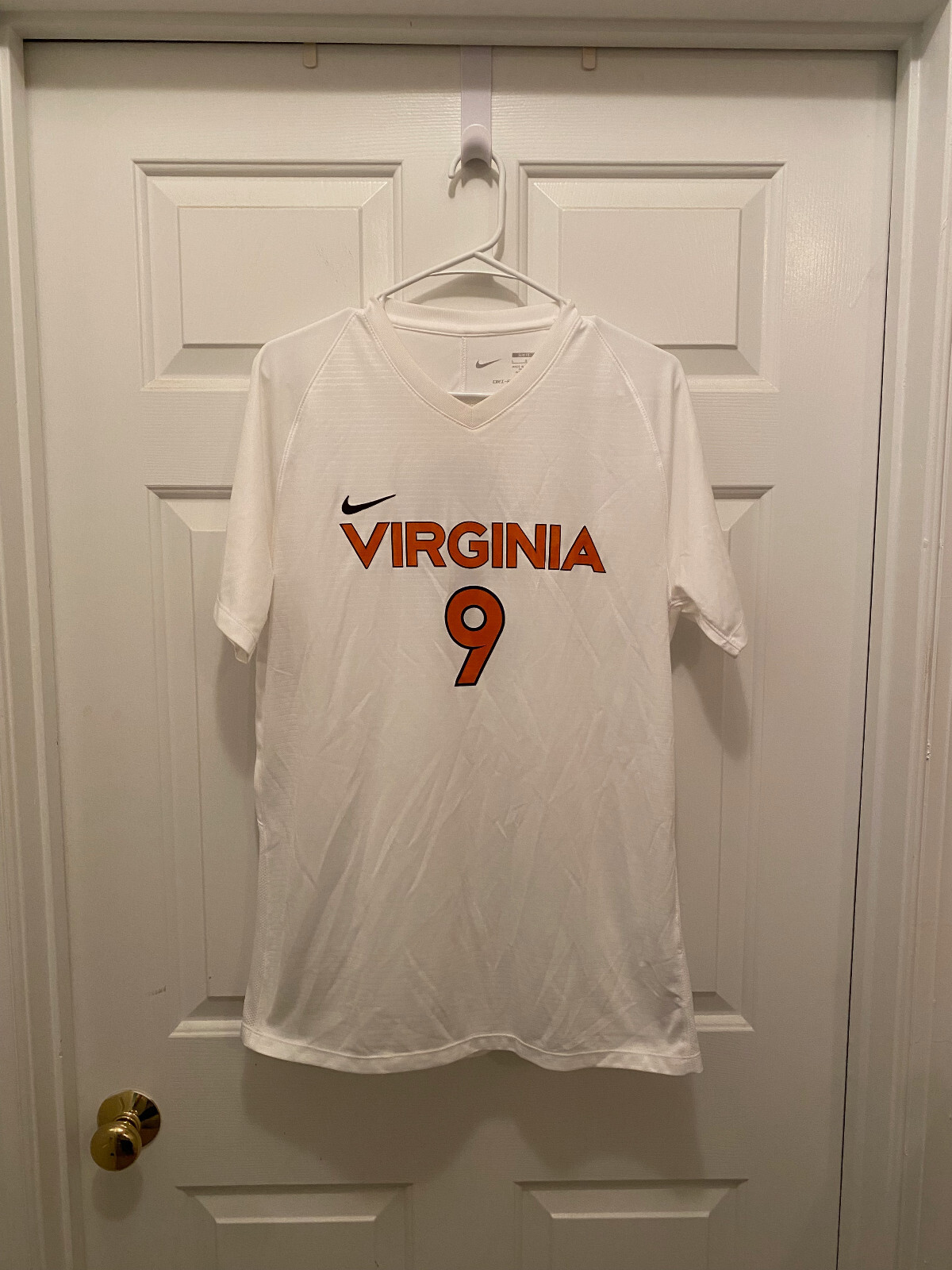 Virginia UVA Cavaliers Women's Soccer Diana Ordonez #9 Game Worn Nike Jersey