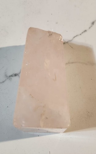 rose quartz crystal - Picture 2 of 5