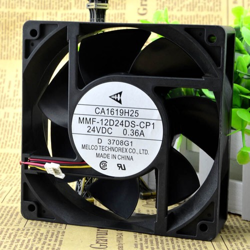 Mitsubishi F740 inverter fan CA1619H25 MMF-12D24DS-CP1 24V 0.36A 12038 - Picture 2 of 5
