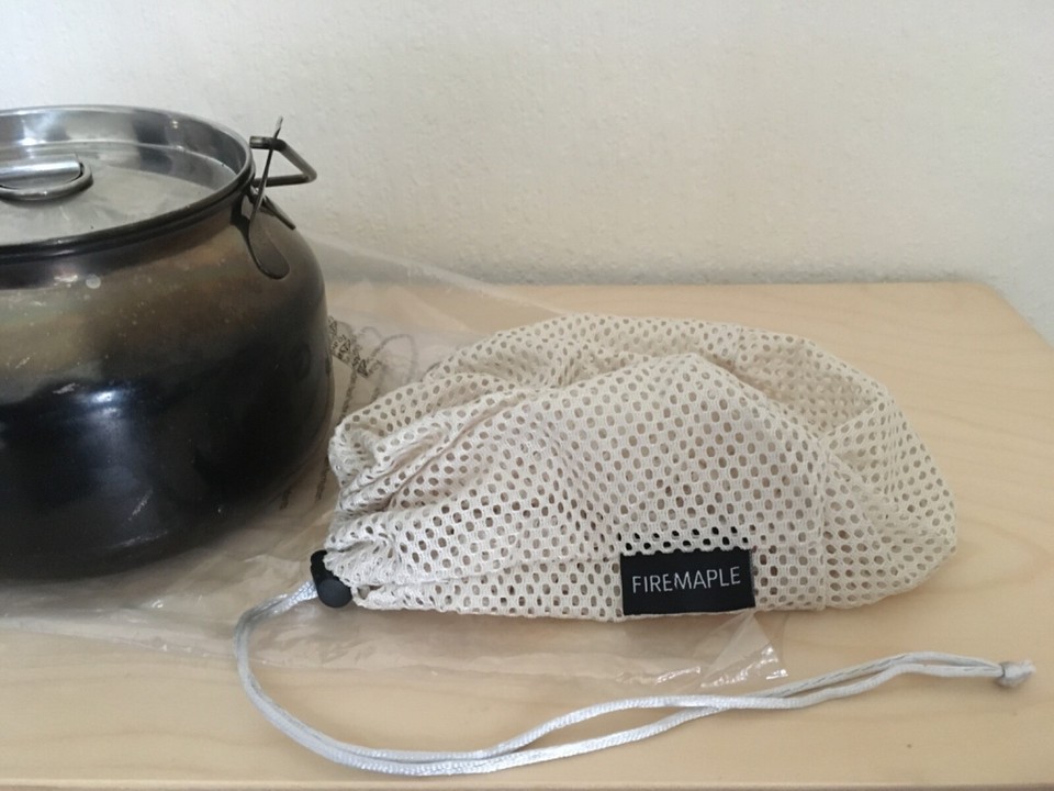 Fire Maple Antarcti Stainless Steel 1.2L Kettle. Bushcraft, wild camp