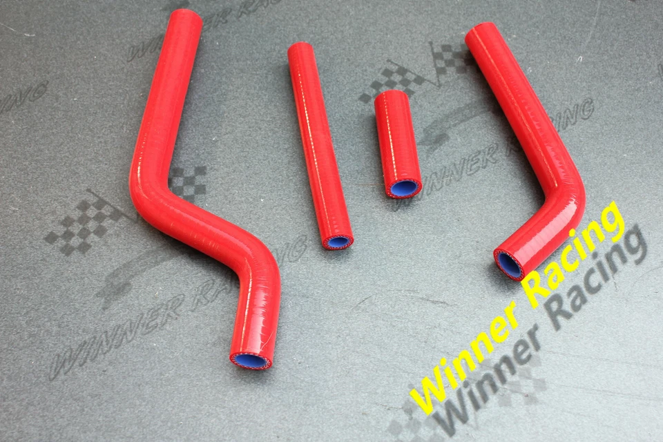 Yamaha YZ125/YZ 125 1996-2001 radiador aluminio y manguera silicona 1997 1998 1999 Foto 3 de 4