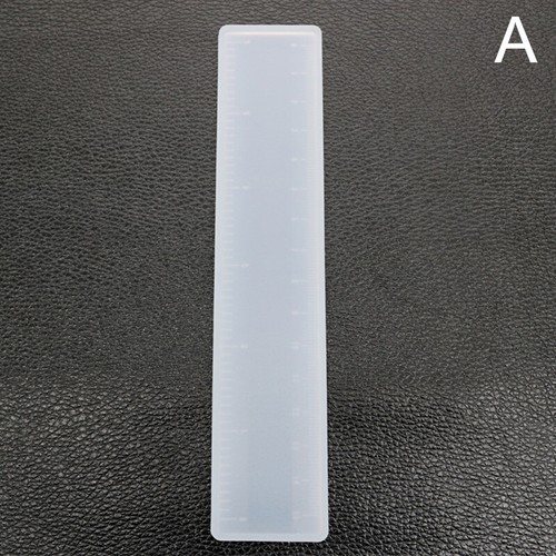 1PC Silicone Ruler Mold Epoxy Resin Jewelry Bookmark DIY Hand Craft Mould Tool - Picture 3 of 14