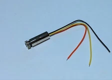 M140 M-Type 2W+ 445nm LASER DIODE Module w/ 3E Lens, PWM Buck Driver & Leads