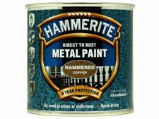 Hammerite 250ml Metal Paint - Hammered Copper