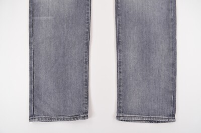 Hugo Boss Candiani Stretch Denim Gray Straight Jeans Mens sz W36
