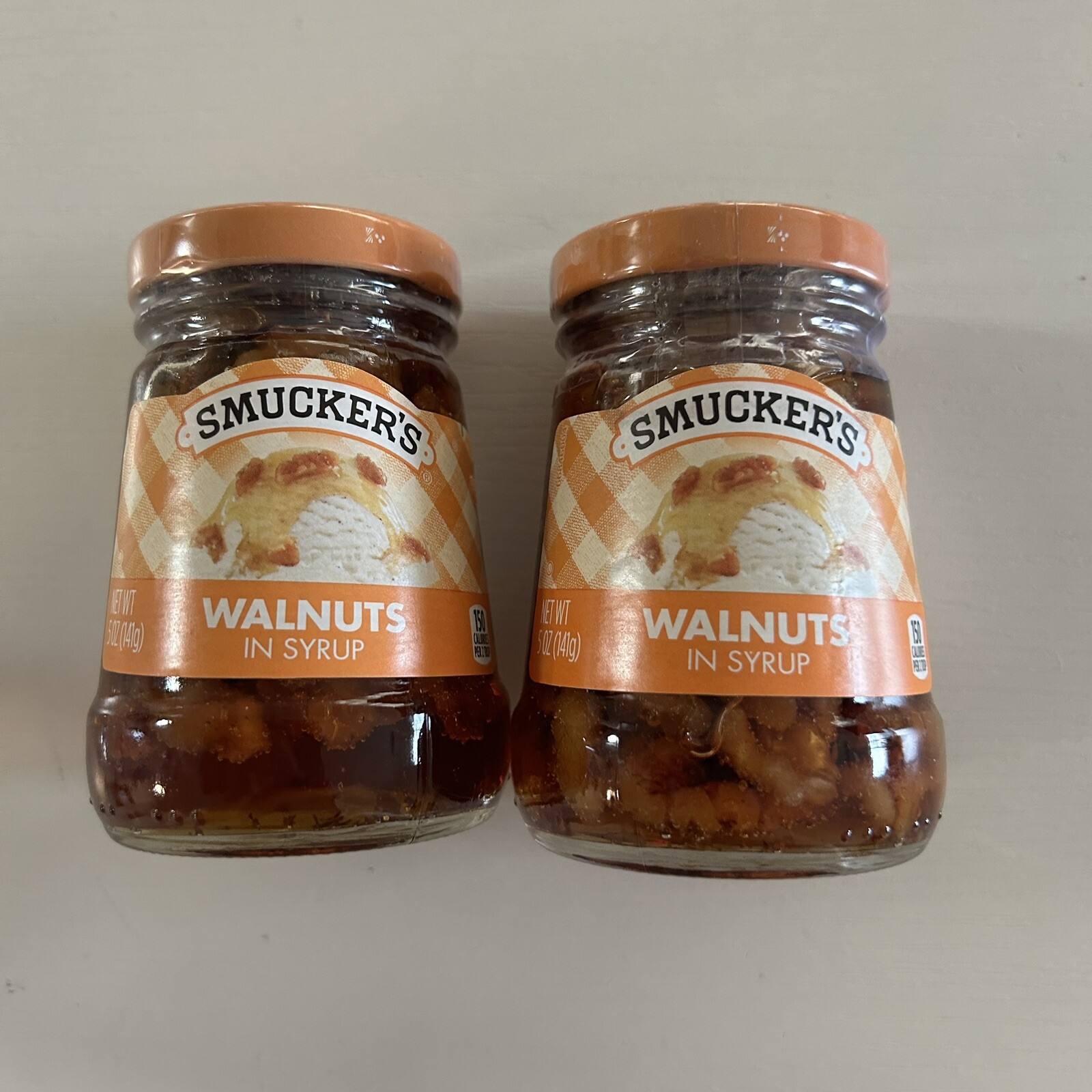 Smucker's Walnuts in Syrup Topping 5 Ounces Set Of 2 Discontinued