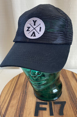 NWOT ZYIA ACTIVE HAT BLACK SNAPBACK ADJUSTABLE NEVER WORN F17