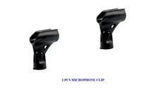 2 PCS Microphone mic Clip Holder Fits Shure sm58 PG58 wired microphone