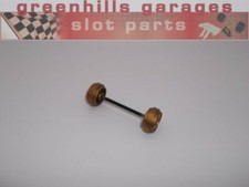 Greenhills Scalextric Subaru Impreza Front Axle  Wheels C2550 - Used - P7069