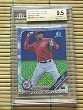 Luis Garcia 2019 Bowman Chrome Mega Box Refractors Prospects #BCP64 BGS 9.5 GM