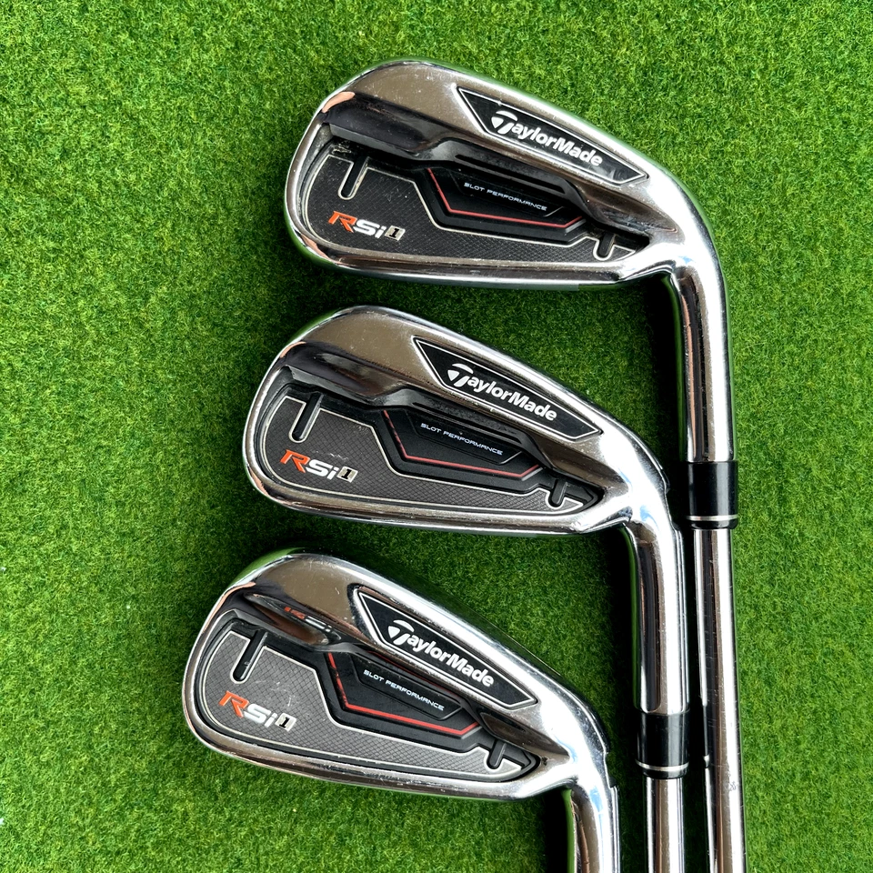 TaylorMade RSi1 Ironset 5-9+Pw 6pc RH KBS Tour 90 Steel shaft  Flex S Used - Image 2 of 4