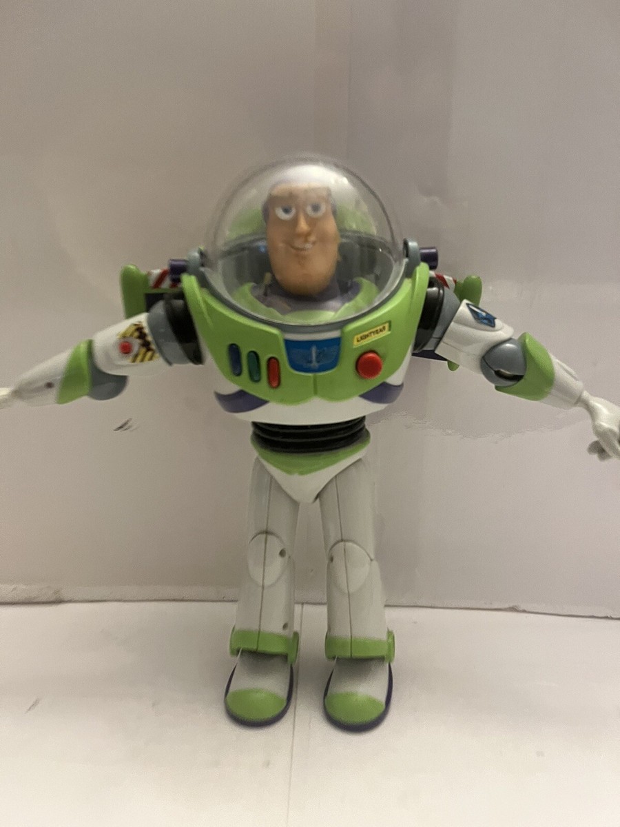 Old Original Buzz Lightyear Action Figure DISNEY First Buzz Lightyear TOY  STORY Action Figure Thinkway 12