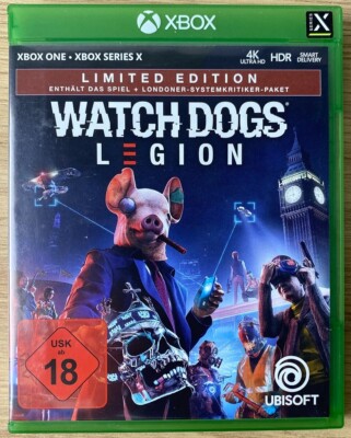 Watch Dogs Legion Limited Edition Microsoft XBOX Series X ONE gebraucht in OVP