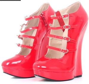 extreme wedge heels