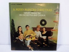  A Merry Mancini Christmas  Henry Mancini His Orchestra   RCA Victor LPM-3512 LP