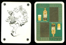 1 x Joker balancing playing card Drink Henco Hennessy AT 1093
