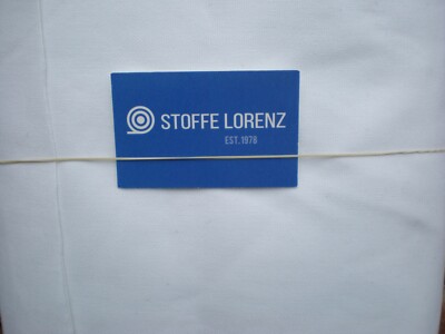 150cm Batiste in Rein Weiß - Stoff - Meterware