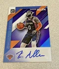 2019-20 Panini Donruss Optic Signature Series Auto Prizm #SS-KAL Kadeem Allen
