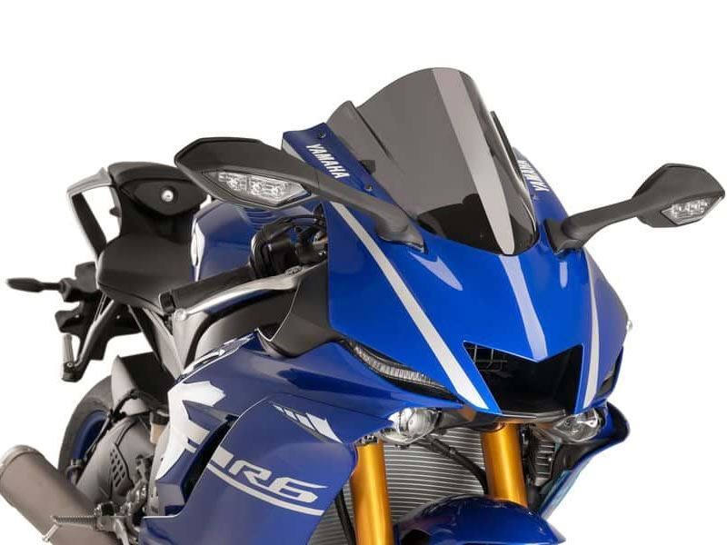 Puig Dark Smoke 9723F - Z-Racing Screen For Yamaha Yzf R6 2017-2020 - Image 3