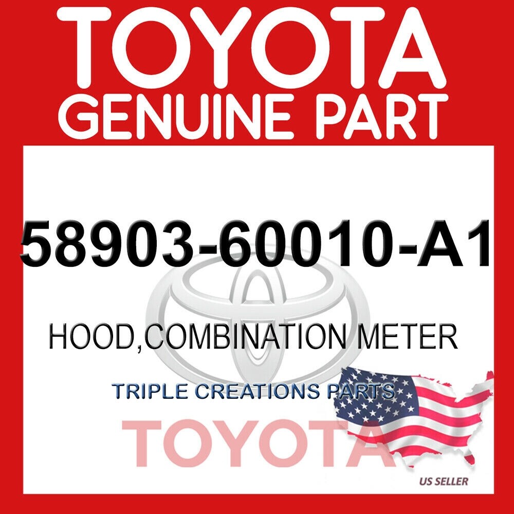 Genuine Toyota 58903-60010-A1 Panel Sub-Assy Console Rear End