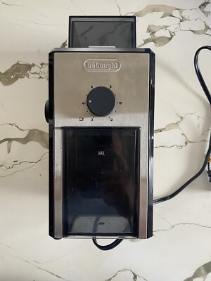 Nice*** DeLonghi Coffee Burr Grinder KG89 Complete Tested Working Free Shipping