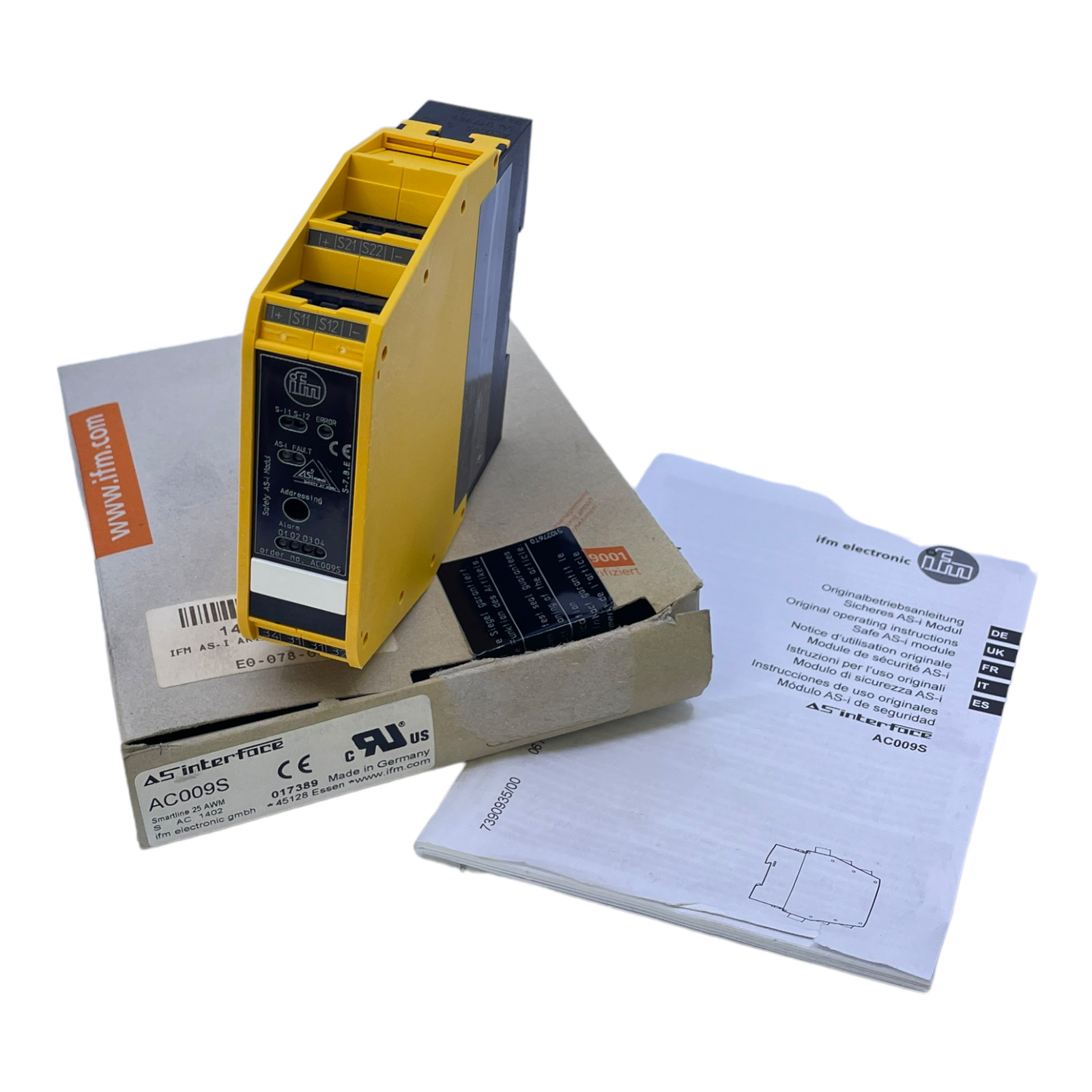 Ifm AC009S Módulo De Armario Para Uso Industrial SmartLine SafetyModul