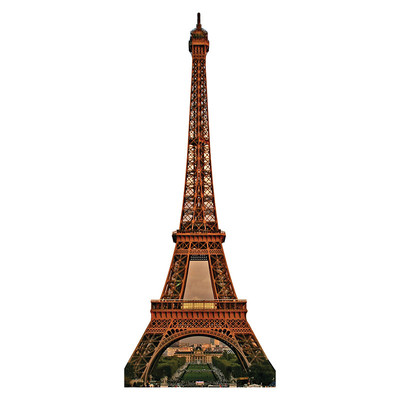 EIFFEL TOWER 88'' Tall Paris France CARDBOARD CUTOUT Standee Standup Poster Prop