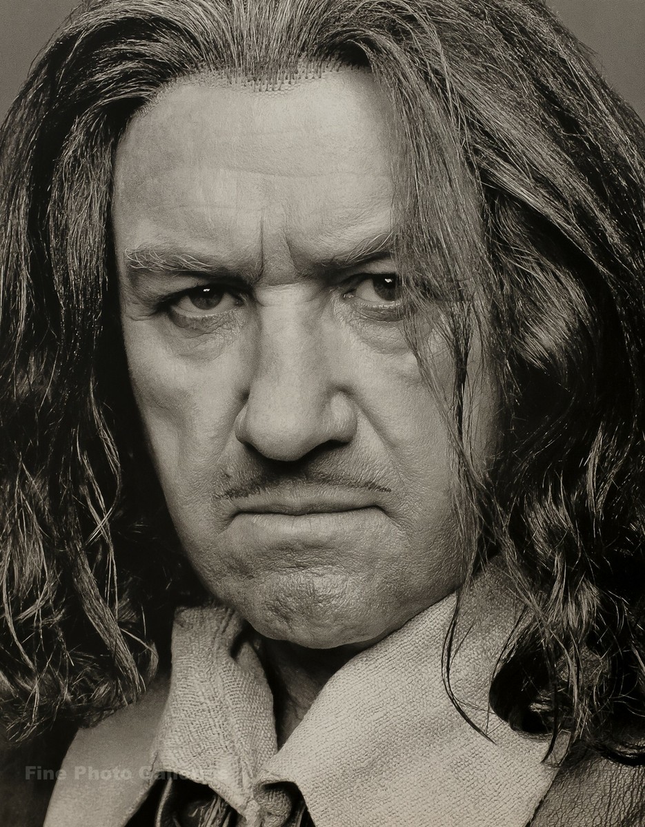 1996 Vintage HERB RITTS Movie Actor GENE HACKMAN Film Long Hair