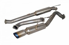 Injen SES Catback Exhaust System w Burnt Tips For 2014-2019 Ford Fiesta ST 1.6T