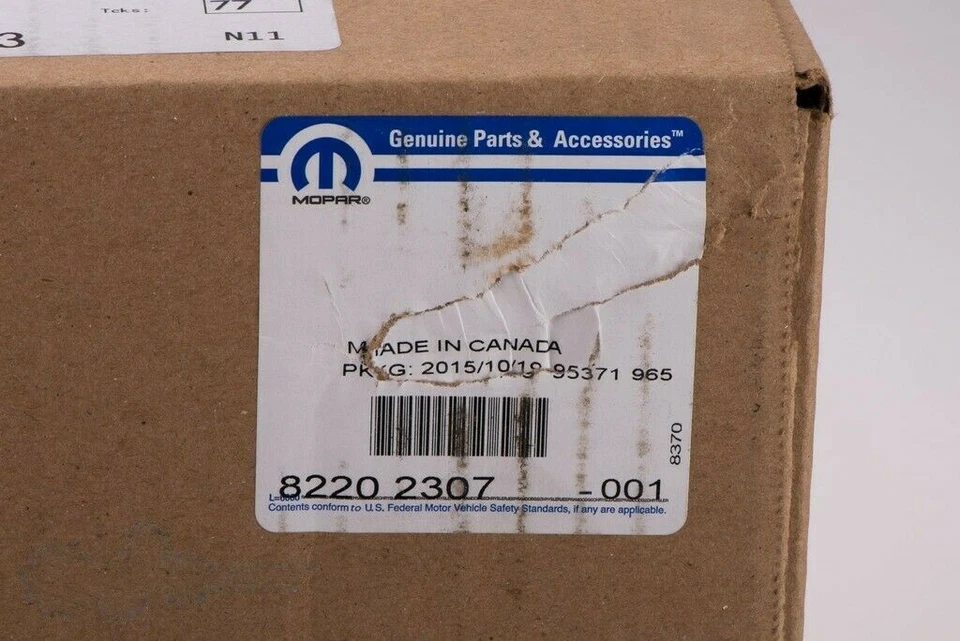 OEM НОВЫЙ MOPAR ЗАДНИЙ DELUXE ЛИТЫЕ БРЫЗГОВИКИ 2001-2006 JEEP WRANGLER 82202307 - Изображение 4 из 4