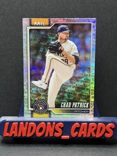 2026 Topps Series 1 Celebration Chad Patrick #217 Opening Day Foil