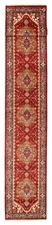 Vintage Hand-knotted Runner Rug 2'7" x 17'8" Traditional Oriental Wool Carpet