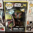 Funko Pop! Vinyl Star Wars Boba Fett Bobblehead Figure #769 Multicolor Sci-Fi