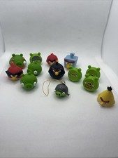 Angry Bird Figures Game Pieces Toys 13 Piece Mixed Lot